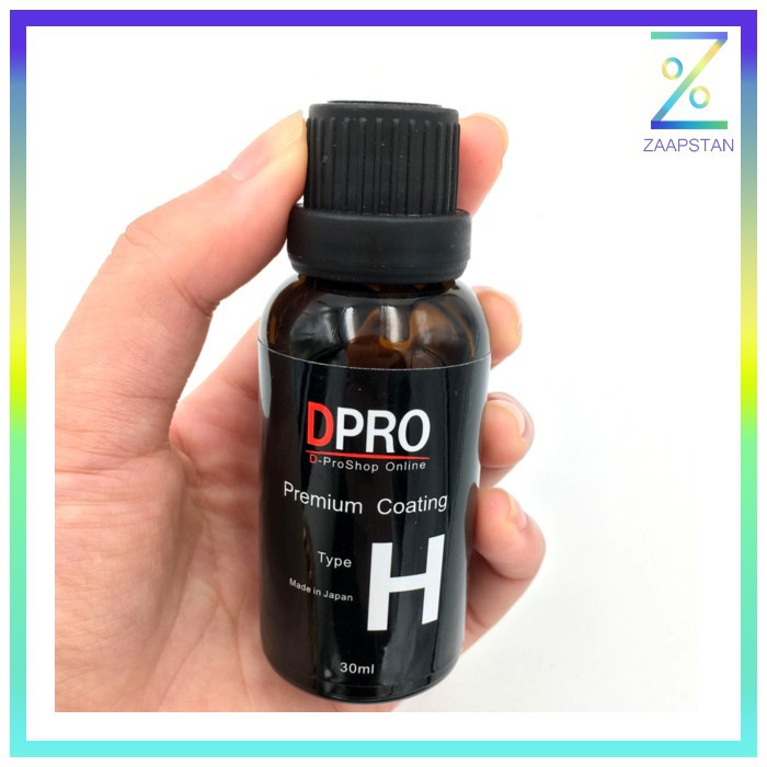 DPRO Premium Coating Crystal Liquid Hydrophobic Pelindung Bodi Mobil 9