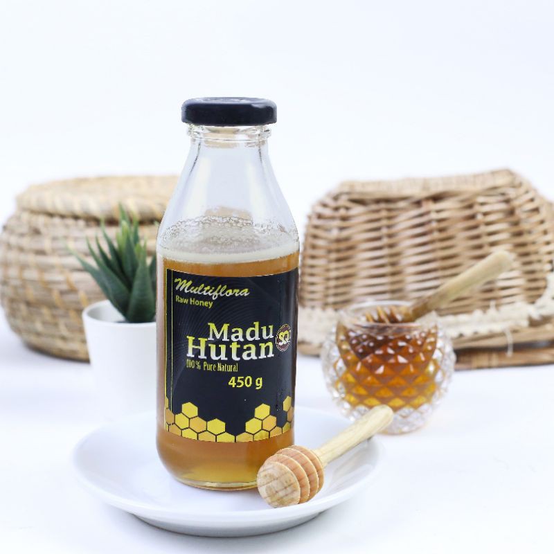 ILFAZY FOOD Madu Hutan Asli Raw Honey 450 gram