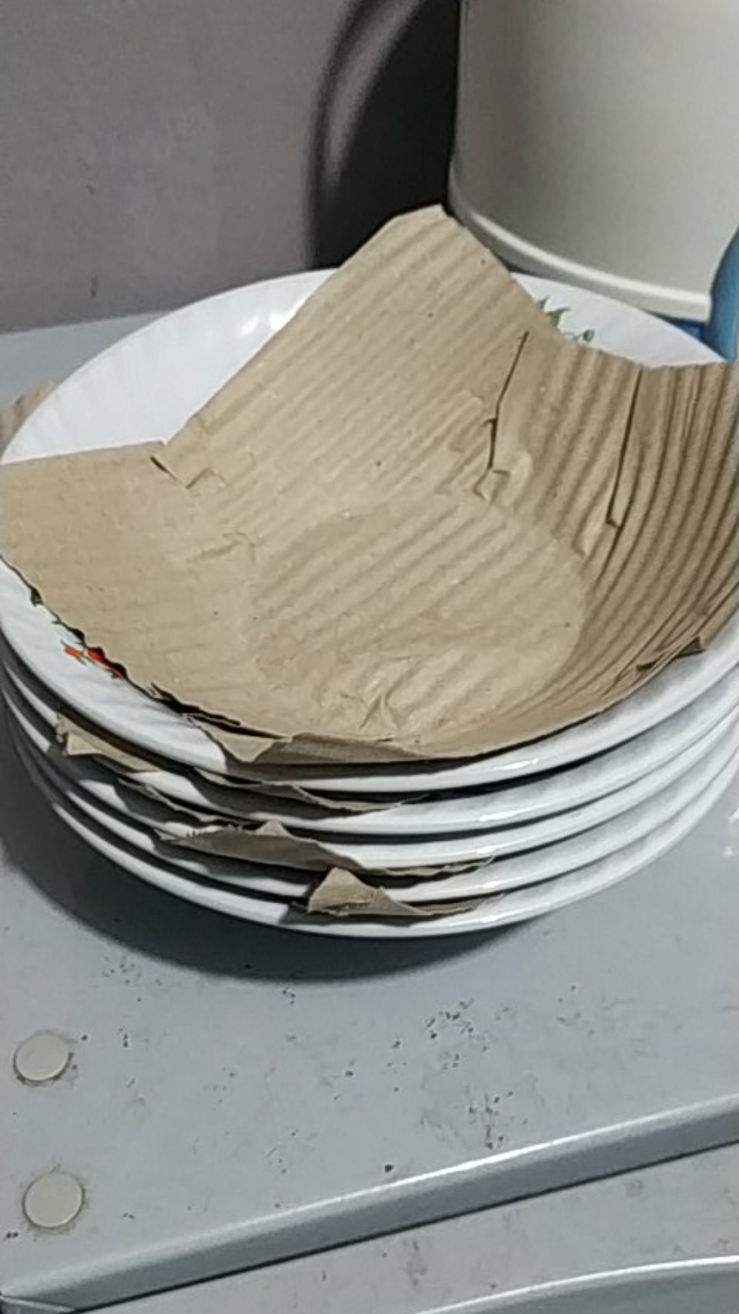 Mangkok Makan Keramik 7 Rose Murah Bagus Tebal Isi 6 Pcs