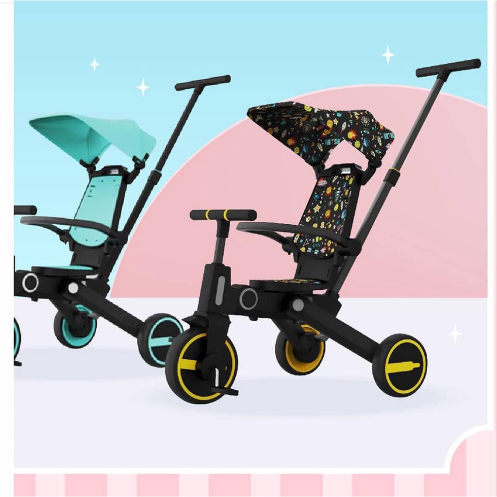 Sepeda parklon / PARKLON SAFE RIDER 7 IN 1 SMART FOLDING TRIKE / SEPEDA ANAK / parklon tricycle / sepeda roda tiga sepeda lipat parklon tricycle parklon safe ride