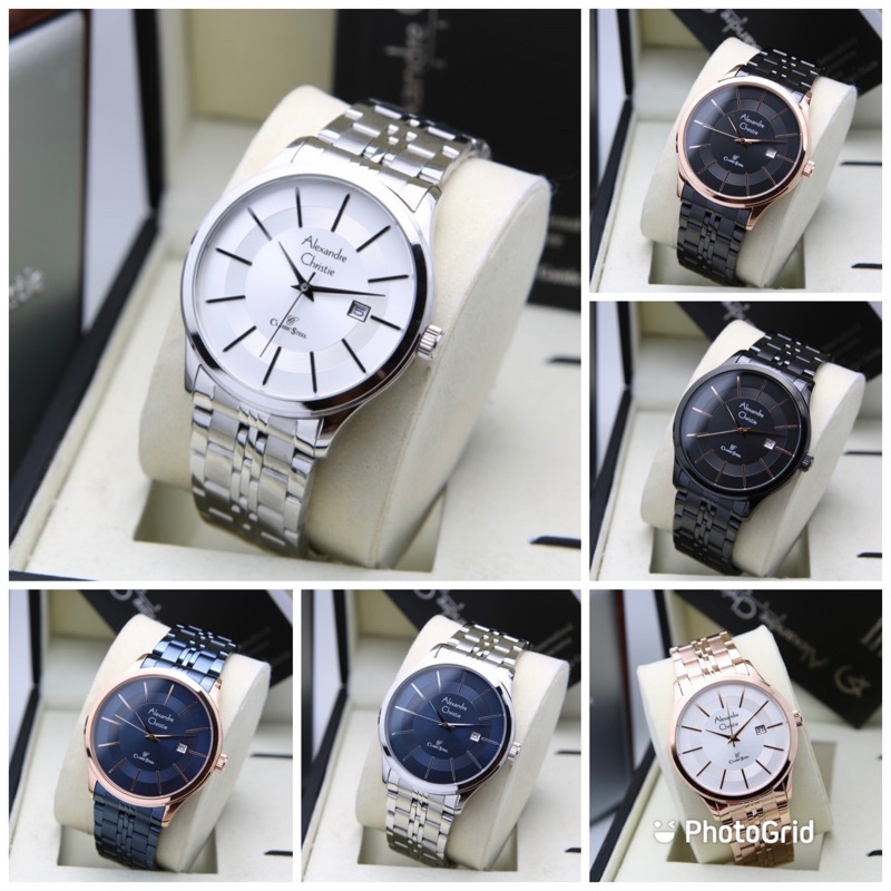Jam tangan pria alexander cristie original ac8348