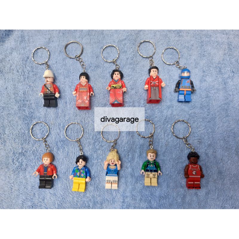 lego minifigure keychain