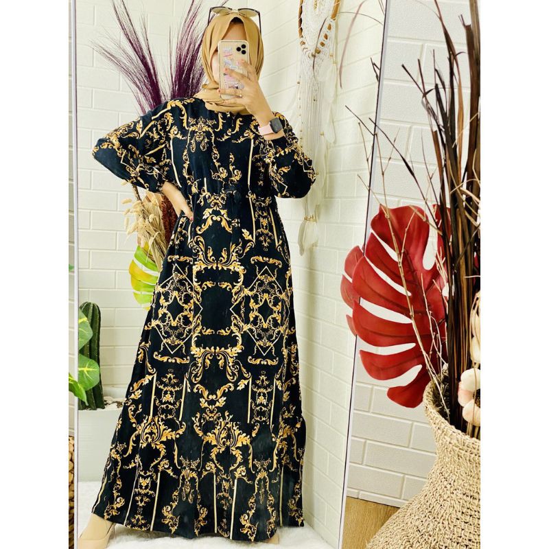 SULTAN UNIQLO PREMIUM RAYON GAMIS MOTIF