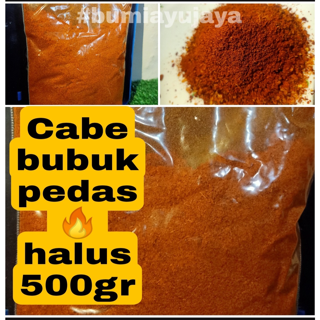 

Cabe bubuk halus 500 gr