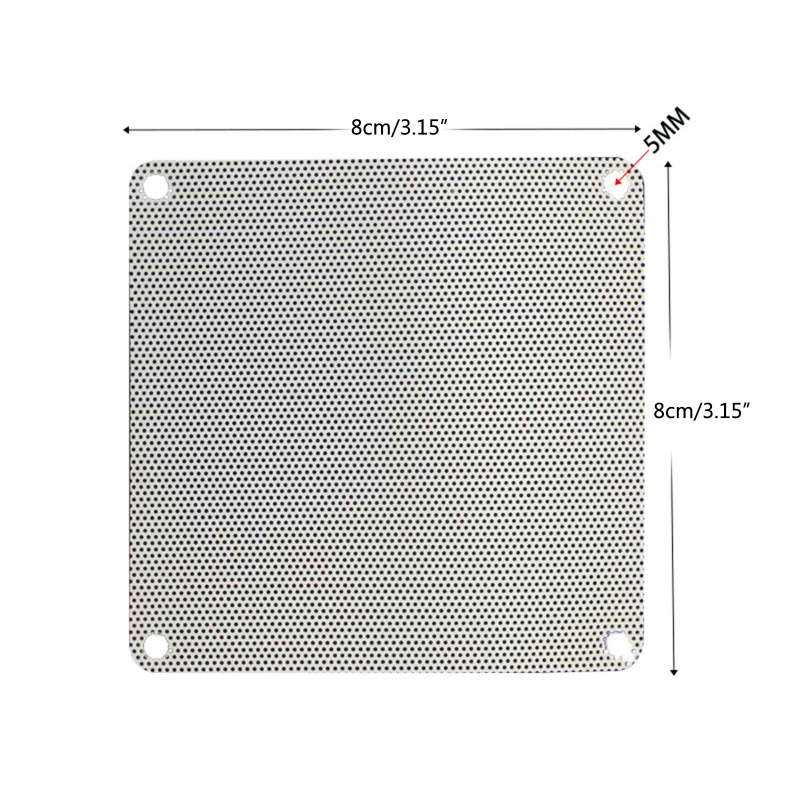 5 Pcs Filter Debu Bingkai Magnetik Bahan PVC Ukuran 8cm 9cm 12cm 14cm Untuk Kipas Pendingin Komputer PC