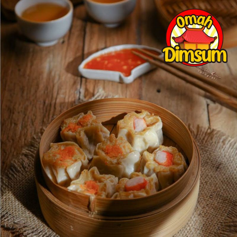 

Dimsum Ayam Premium Frozen 1 pack 9 pc 270 gr
