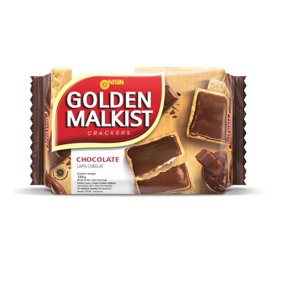 

Nissin Crackers Golden Malkist Chocolate 120gr Buy 1 Get 1