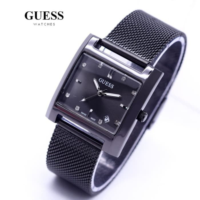 jam tangan GUESS WANITA KOTAK RANTAI PASIR DATE