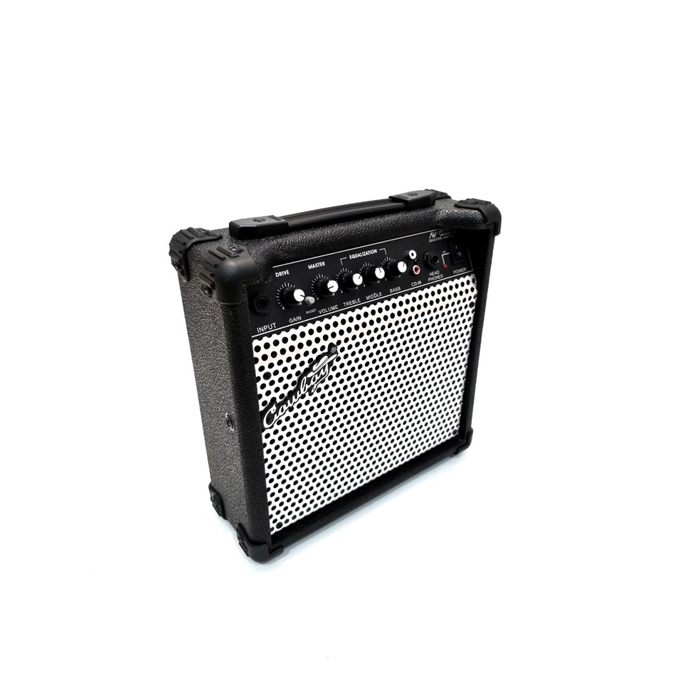 Amplifier Gitar Merk Cowboy Tipe AW-15 SG Ampli Amply Speaker 6,5 Inch Slim Murah Jakarta