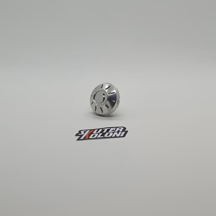 Marus Wheel Dop Center Cap Velg Silver Vespa LX S Sprint Primavera Gts