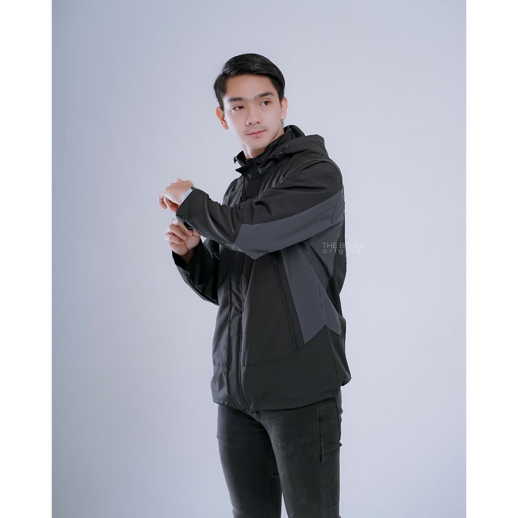 The Bojiel Jaket Parasit Pria Wanita Combi Multiwarna Terbaru Code ZN1 TASLAN WATERPROOF TYPE MEDIUM