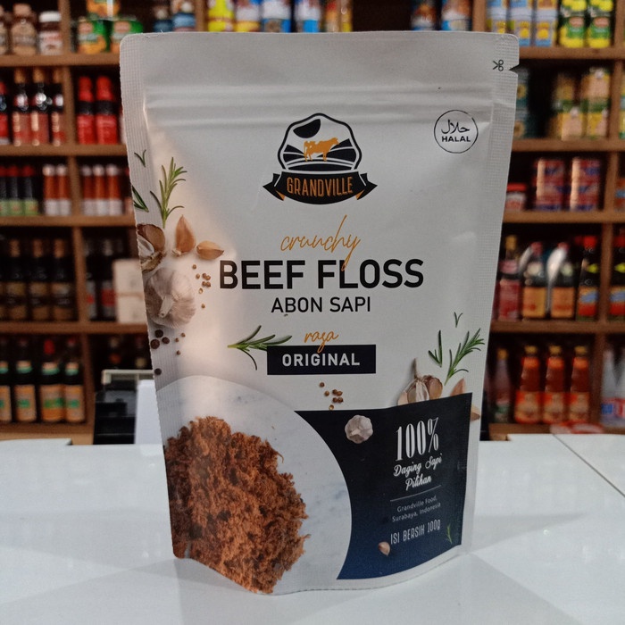 

ABON- GRANDVILLE BEEF FLOSS/ ABON SAPI RASA ORIGINAL 100GR -MAKANAN-KERING.