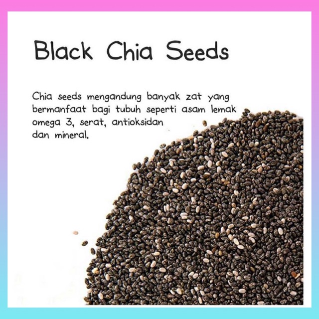 

CHIA SEED ORGANIK MEXICO 500 GRAM