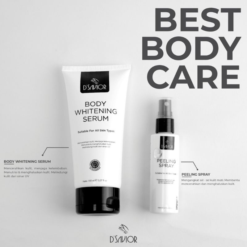 Pemutih Badan | Best Body Serum Dvasior Body Care