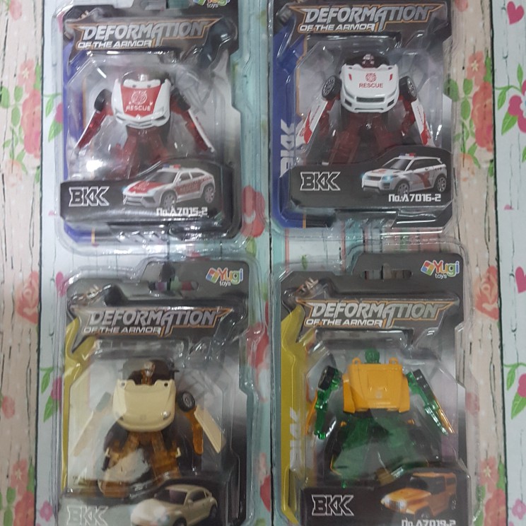 Mainan Tobot / Robot jadi Mobil / Deformation of the Armor