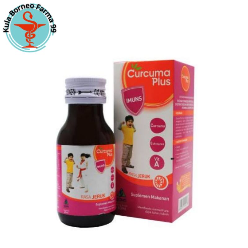 Curcuma Plus Imuns Vitamin Anak Sirup 60 ml