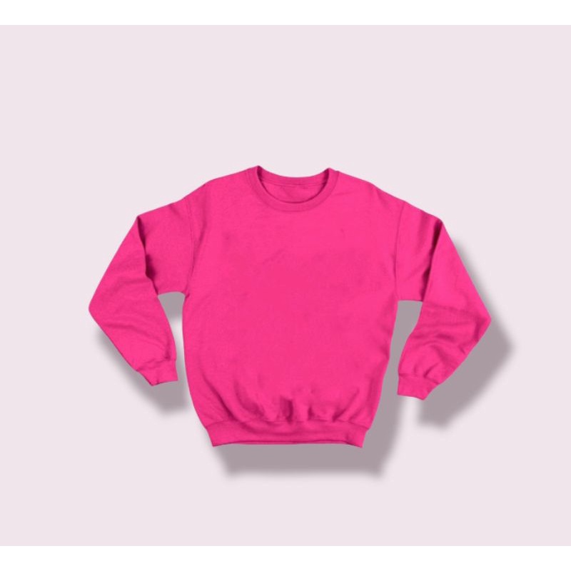 SWEATER OBLONG POLOS FUSHIA