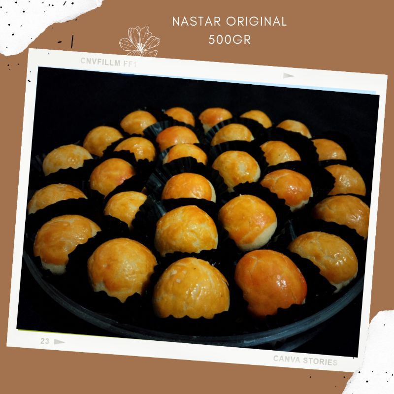 

Nastar Original/Klasik Lembut Lumer Enak Homemade 500gr