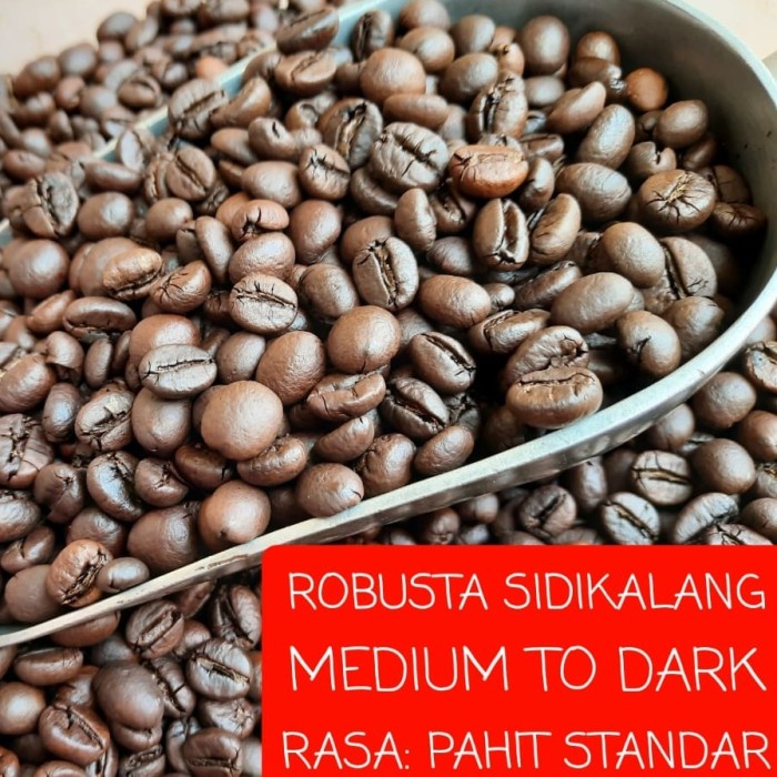 

kopi-biji- biji kopi bubuk robusta sidikalang 1kg 1 kg harum premium - koherr - dark roast, coarse