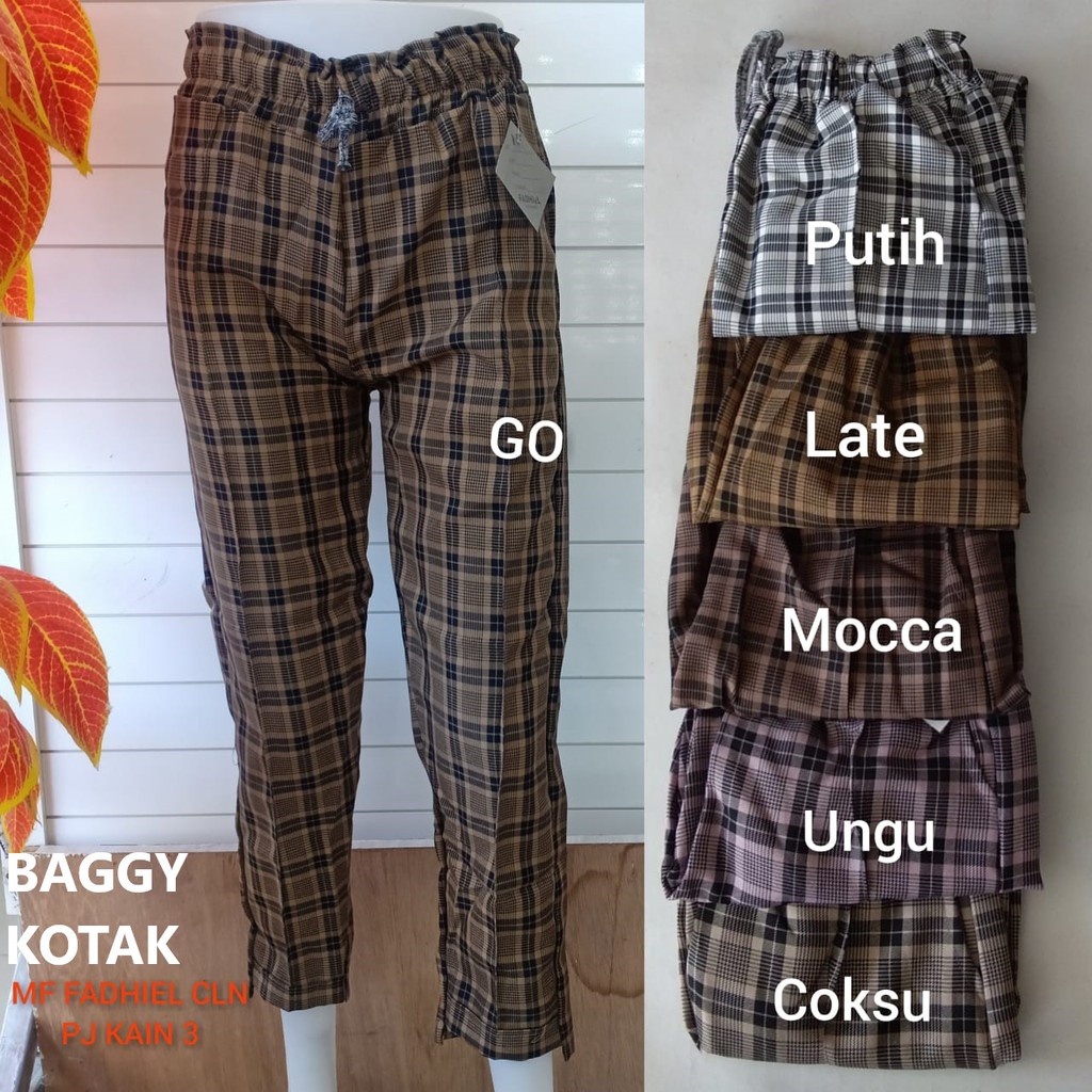 gof CELANA CARGO Panjang Cewek Baggy Cargo Motif Polos Celana Wanita Distro Murah