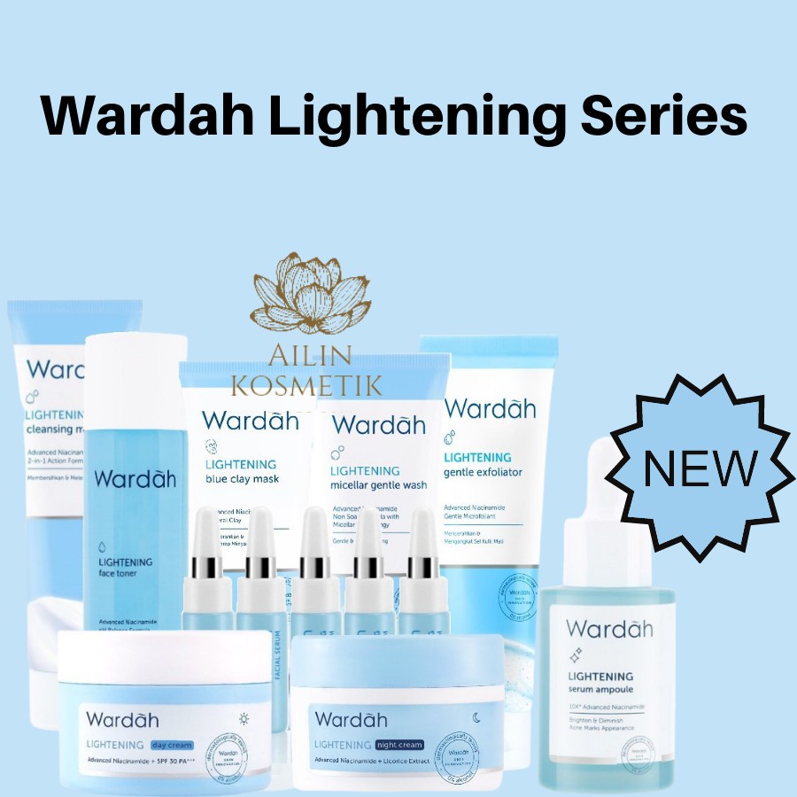 Wardah Lightening Series New Packaging | Skincare Wardah BY AILIN