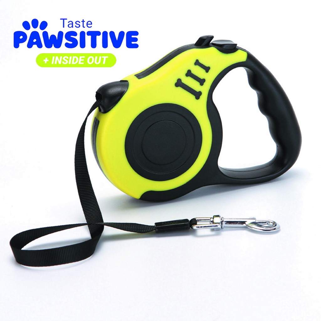 Tali Tuntun Hewan Retractable Dog Leash Anjing 3 Fleksibel dan Otomatis Murah Tali Anjing kucing