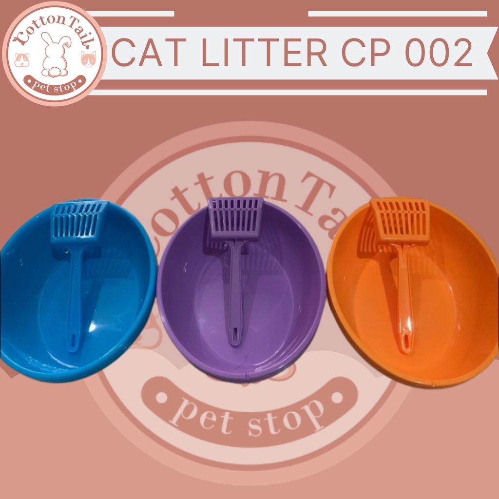 Toilet Kucing / Bak Pasir Kucing / LItter Box / Cat pan 02 / PF 133