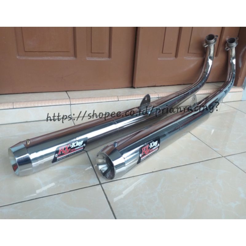 knalpot Rx king standar racing RX KING PRO SERIES // suara garing kemrincing istimewa NO RCB ABRT KD
