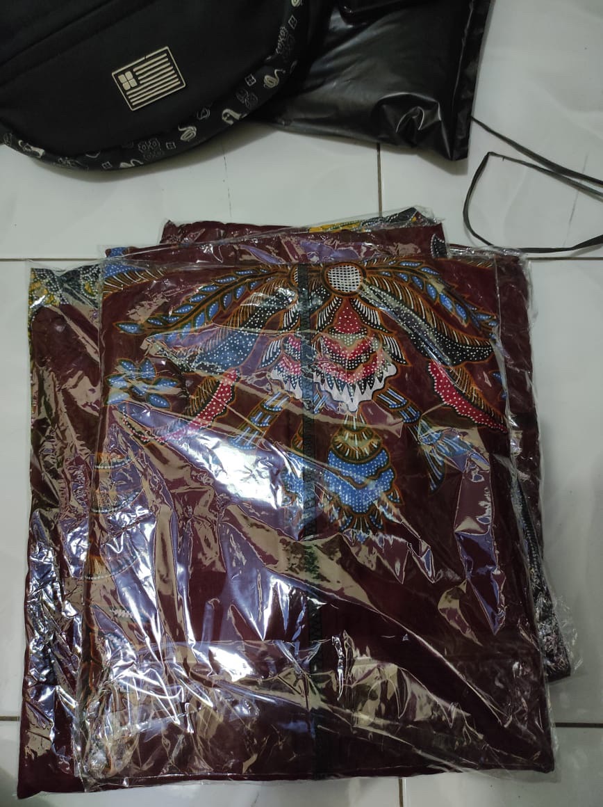 Batik Couple Tunik Jelita Dan Tunik Ziper