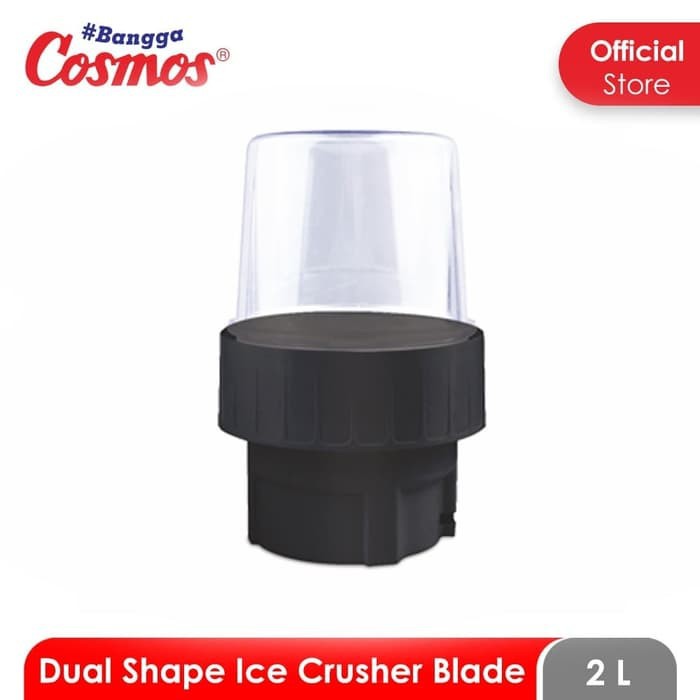 COSMOS Blender Kaca 2 Liter 2 tabung CB 281 G - Garansi Resmi 1 Tahun