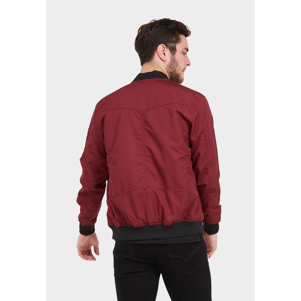 JBBoss Jaket Bomber 703 (Maroon) / Ramayana Jatinegara