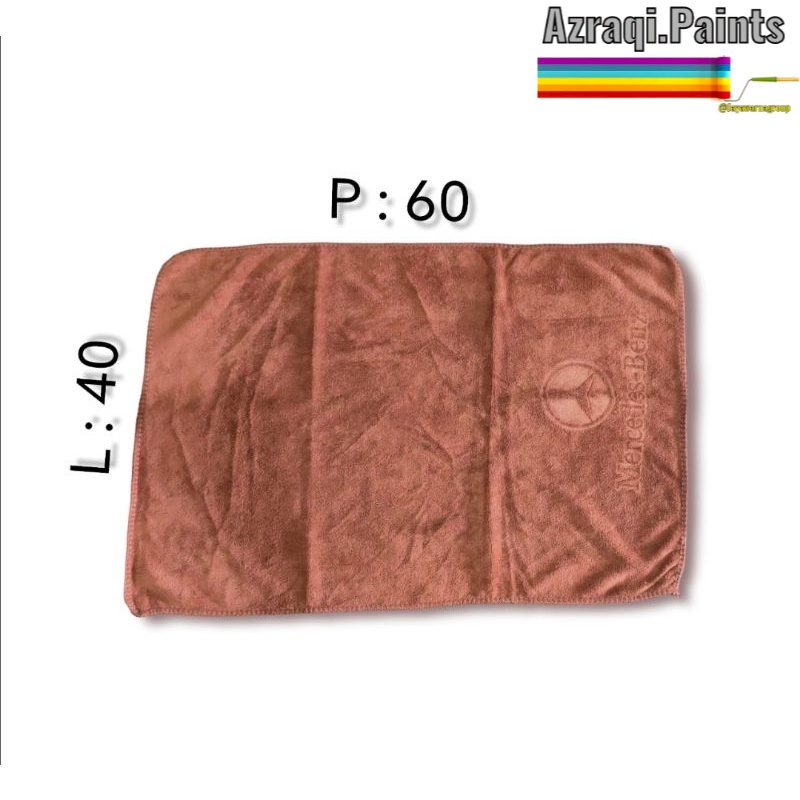 KAIN LAP MOBIL MICROFIBER GTR 500 PLATINUM - KAIN LAP SERBA GUNA MICROFIBER (40 X 60)