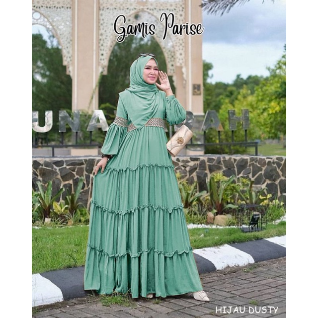 Parise Gamis Pesta Cerruty Babydoll Simple