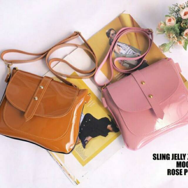 Tas slempang wanita
H101 sling jelly zoya