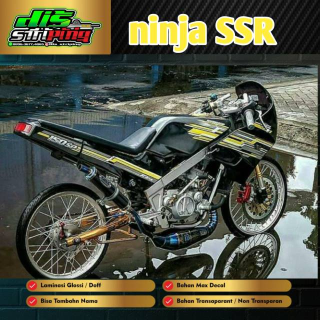 STRIPING NINJA SSR TRANSPARAN COSTUM LIST TERBARU 0077