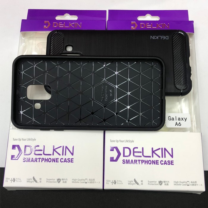 DELKIN VISEAON SAMSUNG GALAXY A6 Plus J4 2018 A5 2017 FIBER CARBON CASE SLIMVISEAON