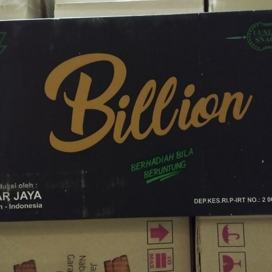 READY Billion Snack Ciki Gurih 18gr Berhadiah