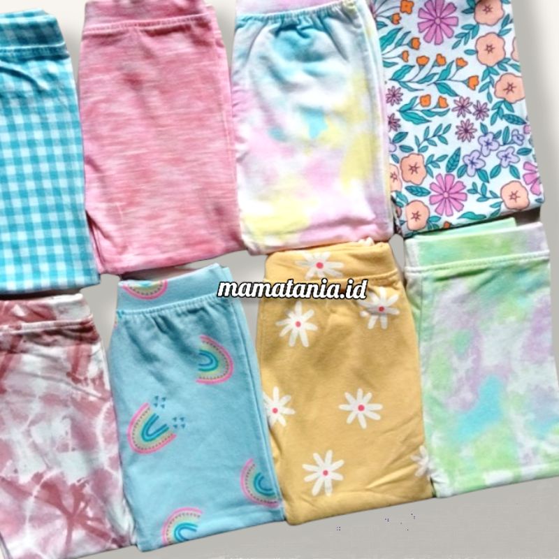 Grosir Lejing Legging Anak Bayi Newborn Perempuan Celana Panjang Cewek Polos dan Motif