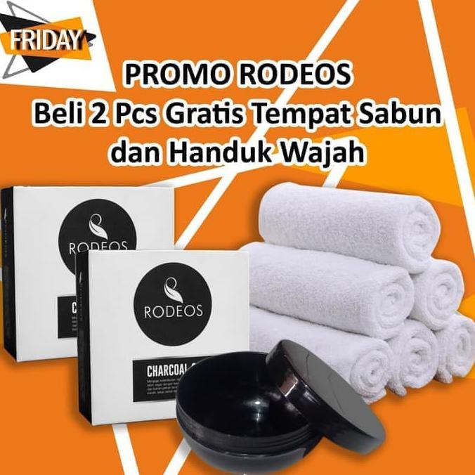 Termurah!! Sabun Rodeos Charcoal Soap Original Rodeosmen