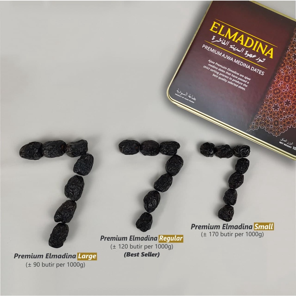 

Kurma Ajwa Premium LARGE Elmadina