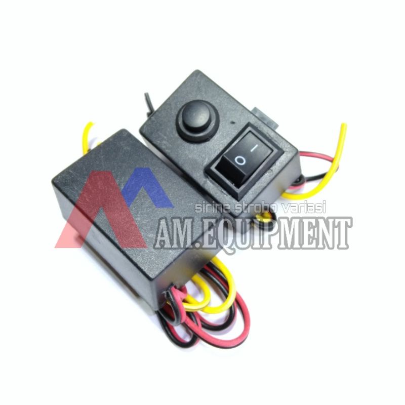 Modul Strobo 4 Channel dan Saklar 7 mode otomatis manual