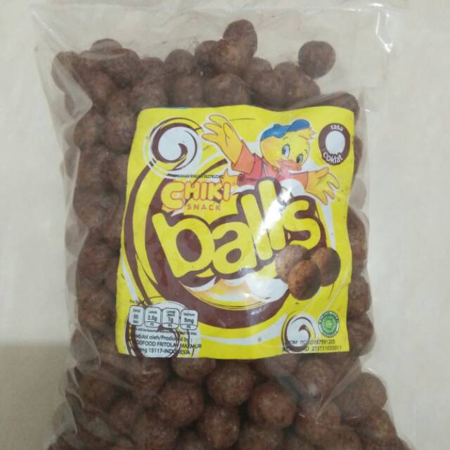 

chiki balls coklat