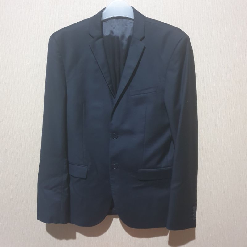 WOOD Blazer Pria ORIGINAL (PRELOVED)