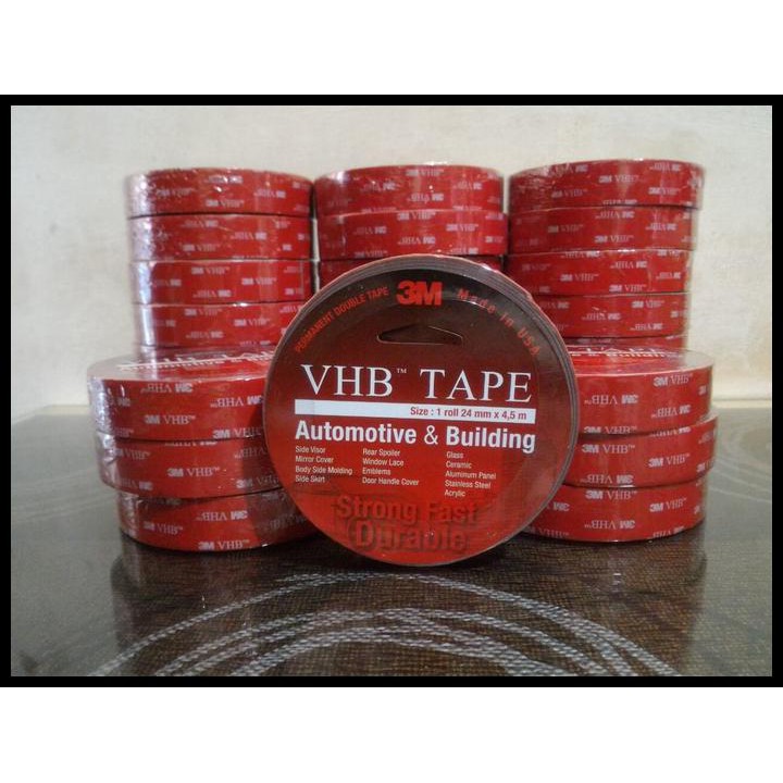 

HOT SALE DOUBLE TAPE 3M VHB 24MM X 4,5 M ORIGINAL / DOUBLE FOAM TAPE !