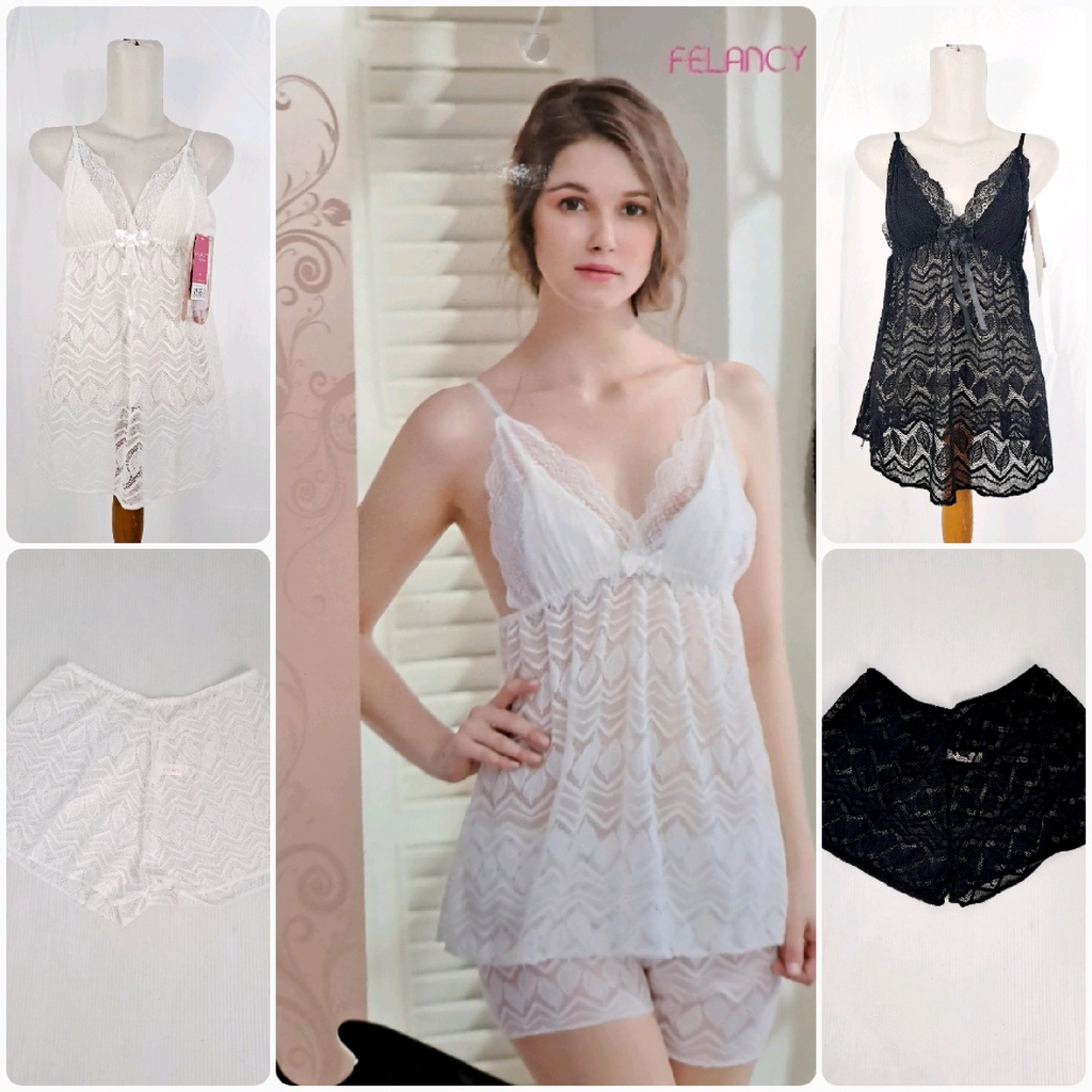 Lingerie Setelan FELANCY 1038 - Dapat 1 SET Atas dan Bawahan