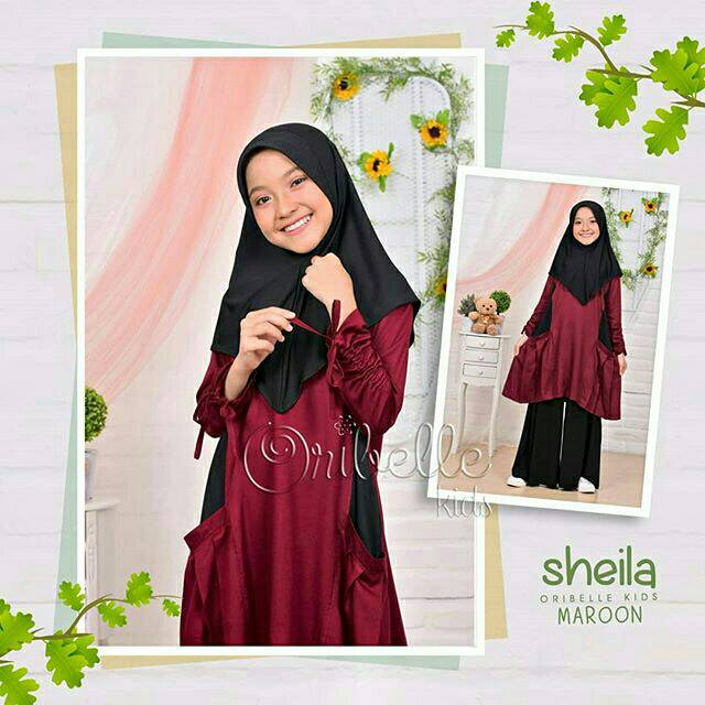 Tunik remaja/tunik oribelle/setelan kulot/oribelle kids/tunik oribelle