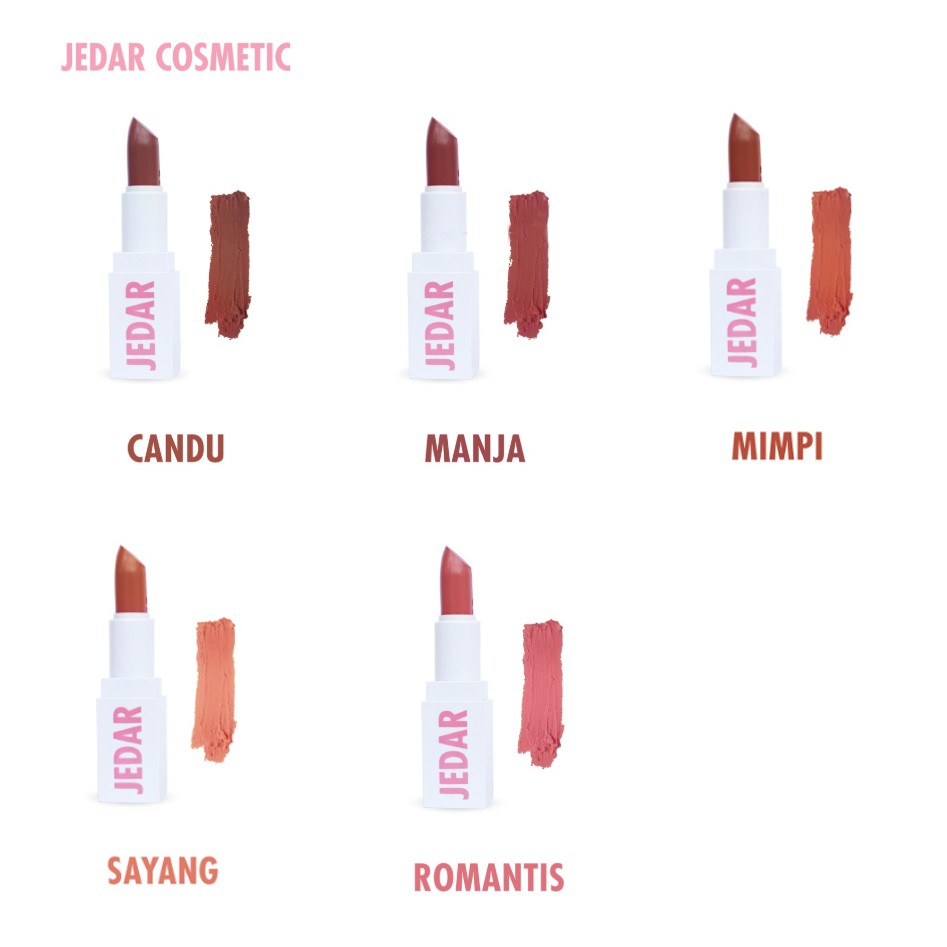 JEDAR Lipstick by JESICA ISKANDAR