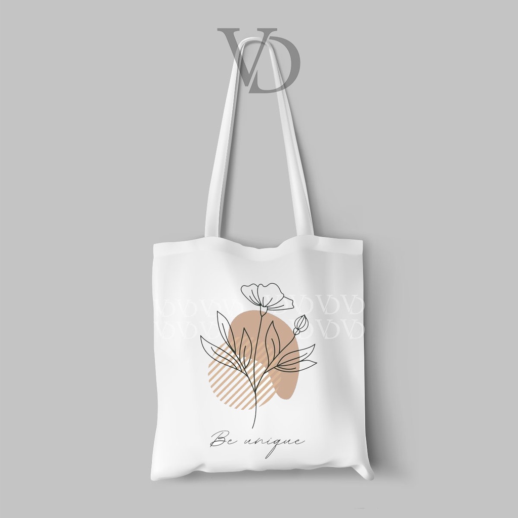 TOTE BAG KANVAS MOTIF quotes motivation TERBARU / AESTHETIC TOTE BAG / TAS BELANJA MOTIF ABSTRAK