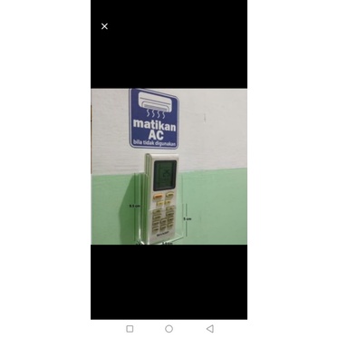 

akrilik tempat remot Tv /Ac