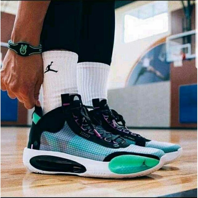 SEPATU BASKET PRIA/AIR JORDAN 34 BLUE VOID